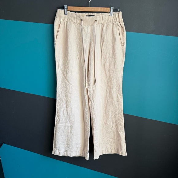 Marciano 100% linen Trousers Relaxed Fit - Picture 1 of 12